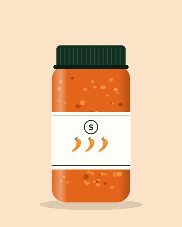 Habanero Fuego 16 oz jar