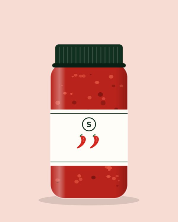 Salsa Roja 16 oz jar